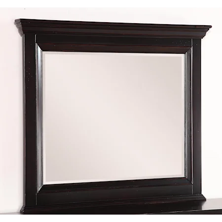 Traditional Beveled Glass Mirror